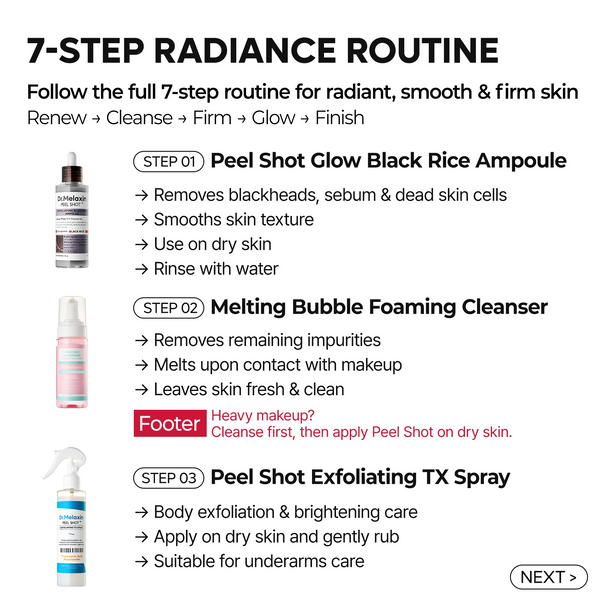 7-Step Radiance Routine - Complete K-Beauty Skincare Set